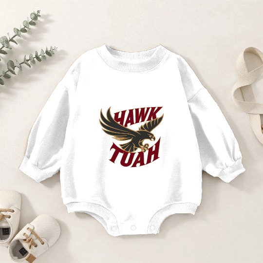 Hawk Tuah Apparel - Soar with Style Baby Romper Sweatshirts