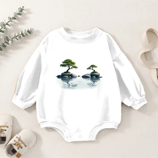 Majestic Tree of Life Baby Romper Sweatshirts