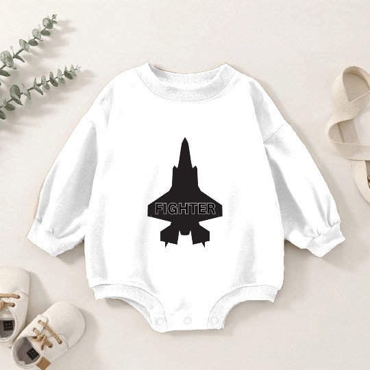 USAF F-35 Lightning II Art Baby Romper Sweatshirts