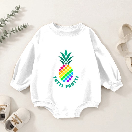 Pineapple / Tutti Frutti / Pride / LGBTQ Baby Romper Sweatshirts