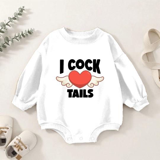 Funny I Love Cocktails 7 Baby Romper Sweatshirts
