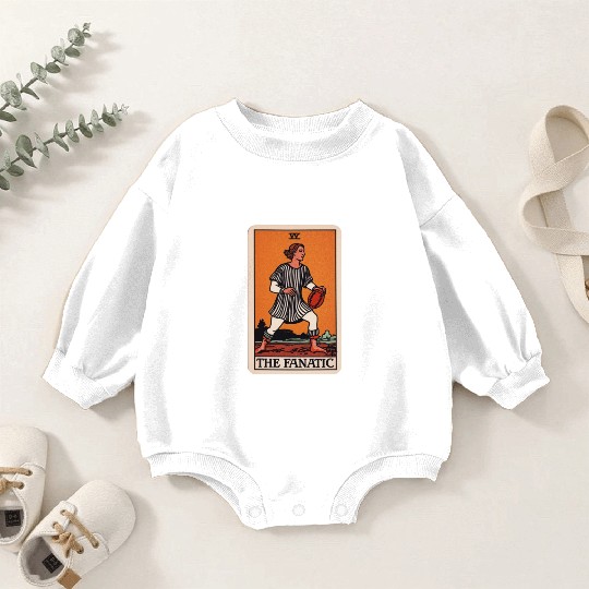 The Fanatic Fantasy Football Tarot Card Football Baby Romper Sweatshirts