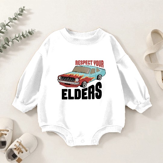 Funny Car Guy 1 Baby Romper Sweatshirts