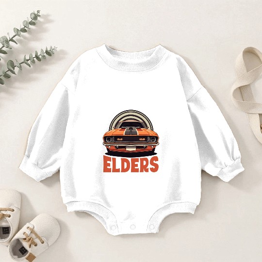 Funny Car Guy 8 Baby Romper Sweatshirts