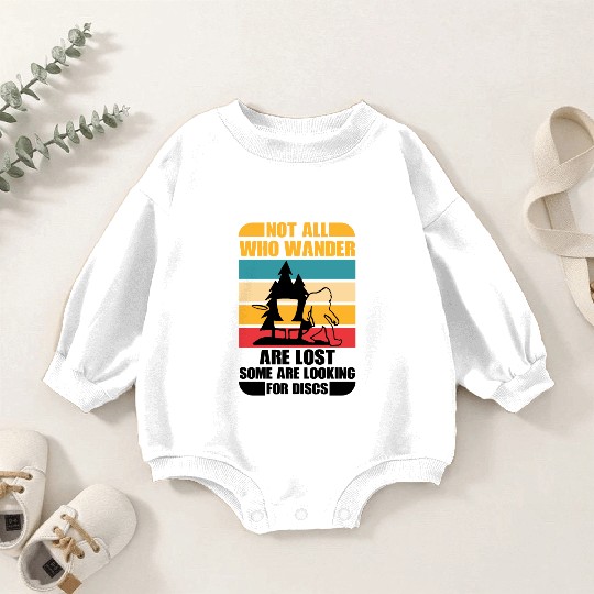 Funny Disc Golf Art 3 Baby Romper Sweatshirts