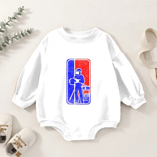 Major League Welder Sticker – Iconic Welder Life D Baby Romper Sweatshirts