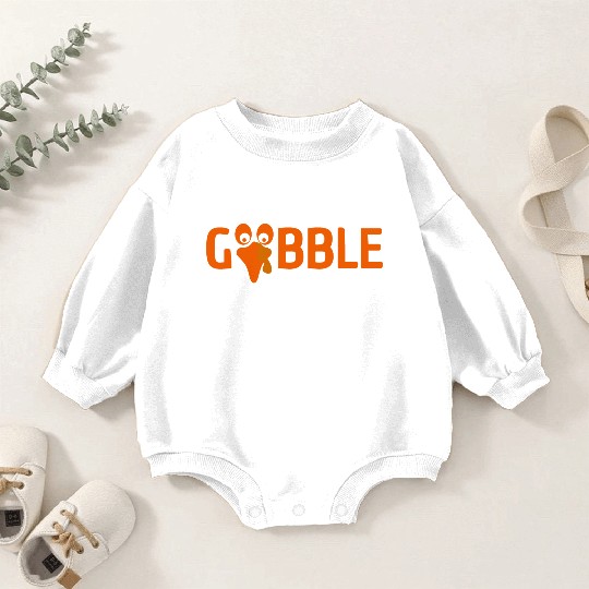 GOBBLE TURKEY PODIATRIST FUNNY THANKSGIVING Baby Romper Sweatshirts
