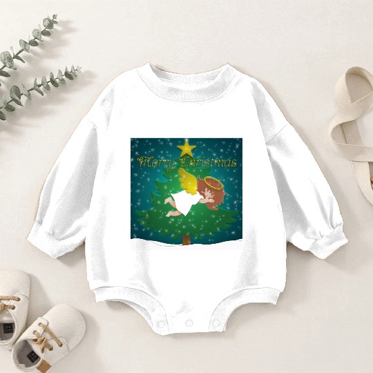Sleeping Angel Baby Romper Sweatshirts