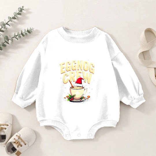 EGGNOG CREW Baby Romper Sweatshirts