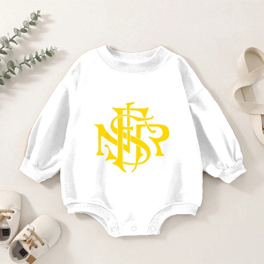 Our Lady of the Rosary of Fátima - NSRF monogram Baby Romper Sweatshirts