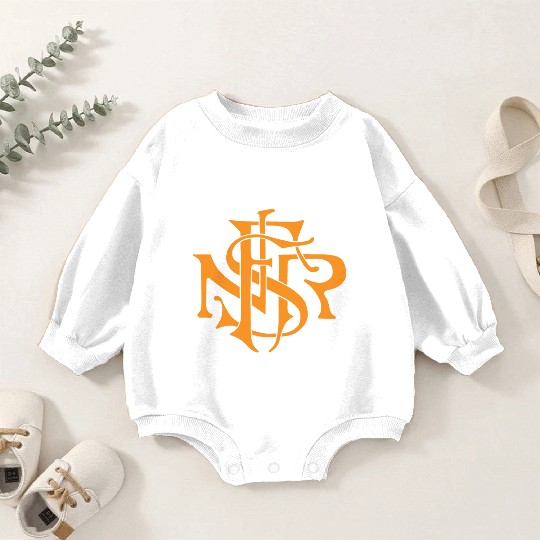 Our Lady of the Rosary of Fátima - NSRF monogram Baby Romper Sweatshirts