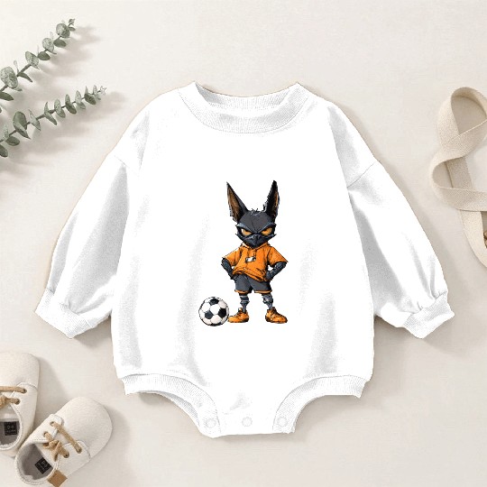 Bat soccer Baby Romper Sweatshirts