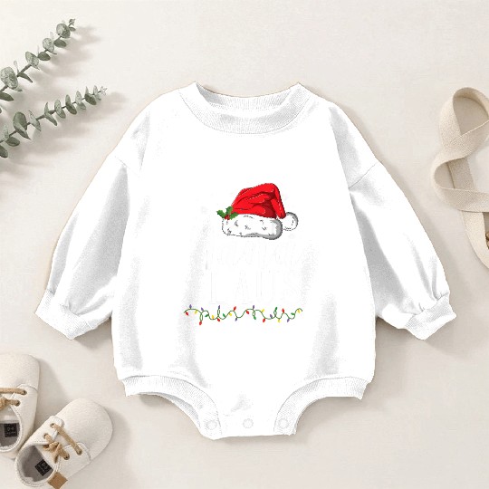 Funny Nana Claus Christmas Pajamas Santa Gift Baby Romper Sweatshirts