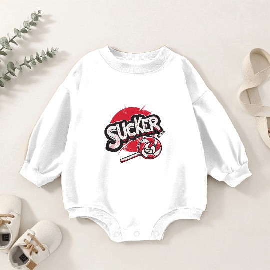 Lollipop Sucker Baby Romper Sweatshirts