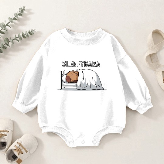 Capybara Official Sleep Nightgown Sleepybara Baby Romper Sweatshirts