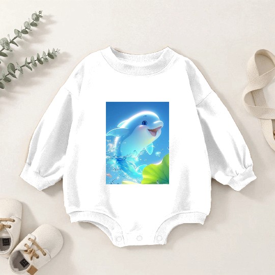"Universal Art: Aesthetic Representation of Creati Baby Romper Sweatshirts