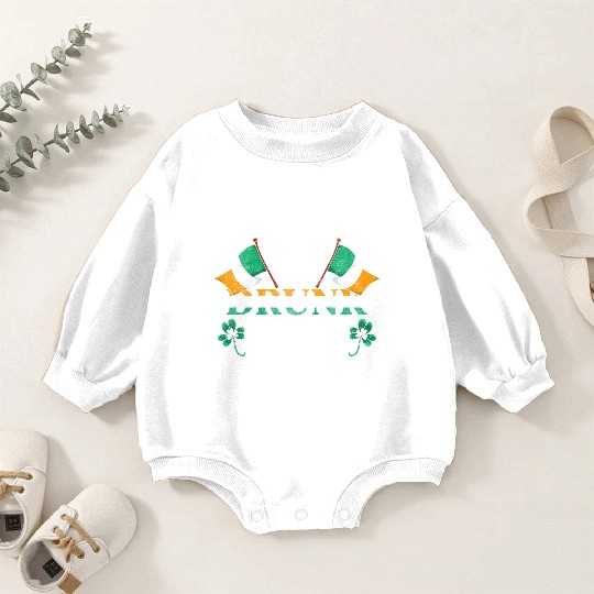 Ireland Vacation Ready Journey St. Patrick Baby Romper Sweatshirts