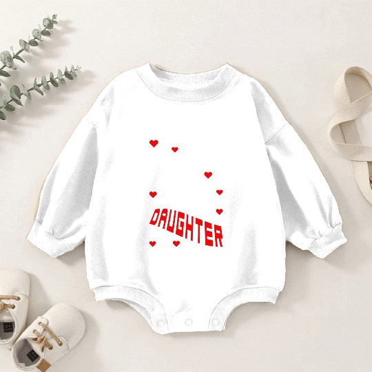 Awesome Like My Daughter Baby Romper Sweatshirts