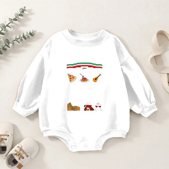 Essence of Italy Baby Romper Sweatshirts