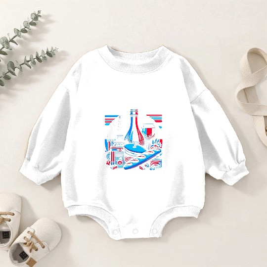 French Language Teacher Education France Teaching Baby Romper Sweatshirts