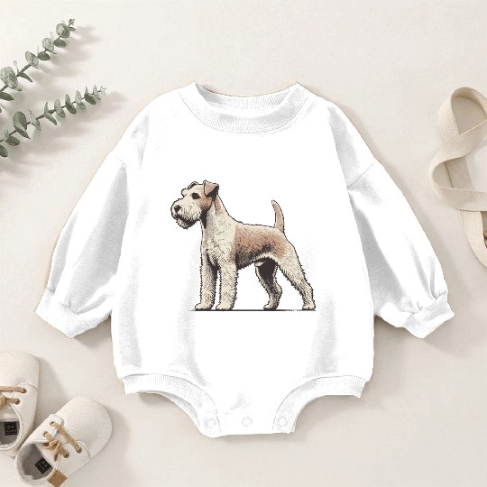 Terrier Baby Romper Sweatshirts