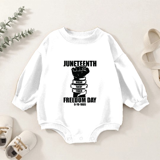 JUNETEENTH blm black lives matter Baby Romper Sweatshirts