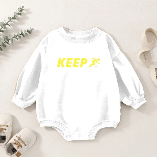 keep running Baby Romper Sweatshirts
