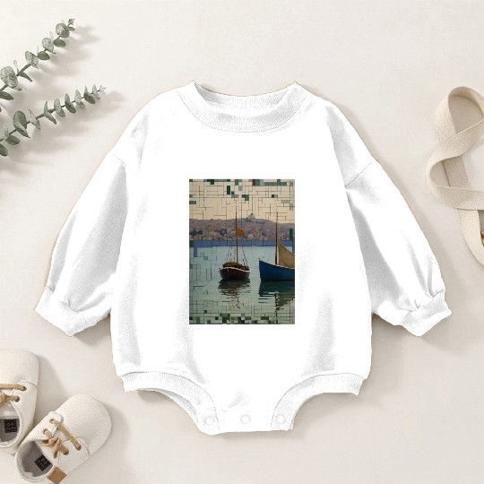 Painting Baby Romper Sweatshirts