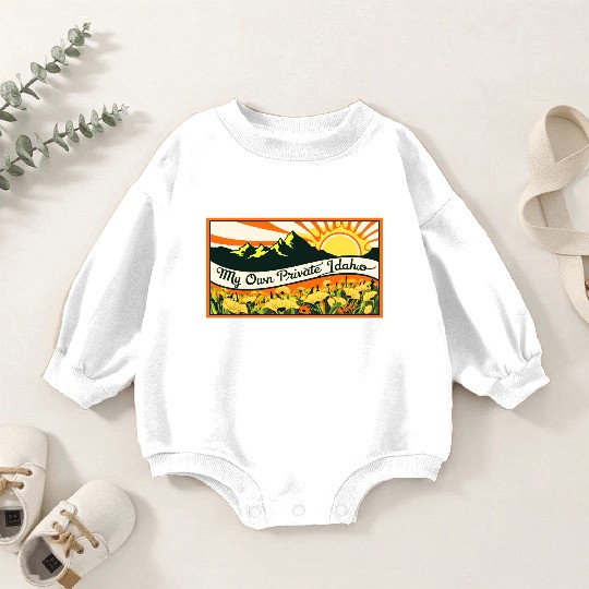 Private Idaho Baby Romper Sweatshirts
