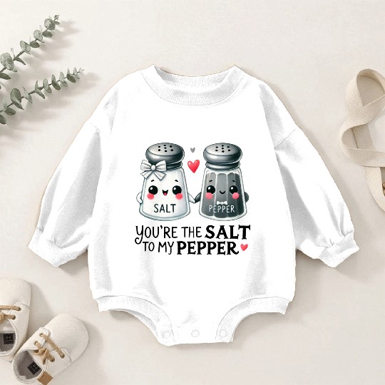 Salt to my Pepper Baby Romper Sweatshirts