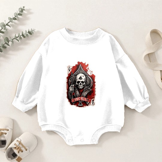 Ace of Spades Baby Romper Sweatshirts