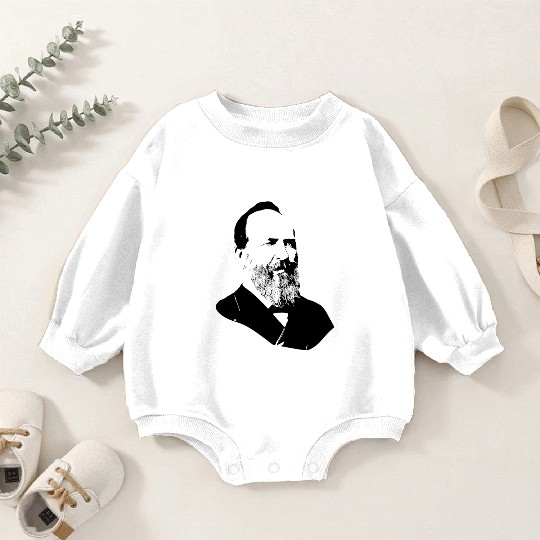 President James Abraham Garfield Baby Romper Sweatshirts