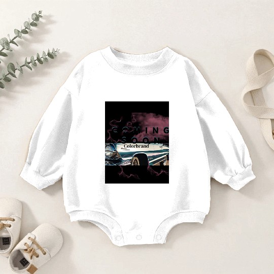 Colorbrand Lowrider advert design Baby Romper Sweatshirts
