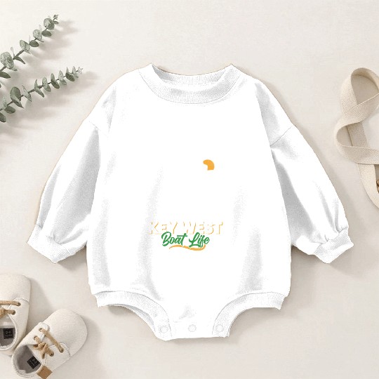 KEY-WEST BOAT LIFE Sailing Florida Keys West Keys Baby Romper Sweatshirts