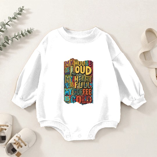 Parenting on hard mode Neurodivergent edition Baby Romper Sweatshirts