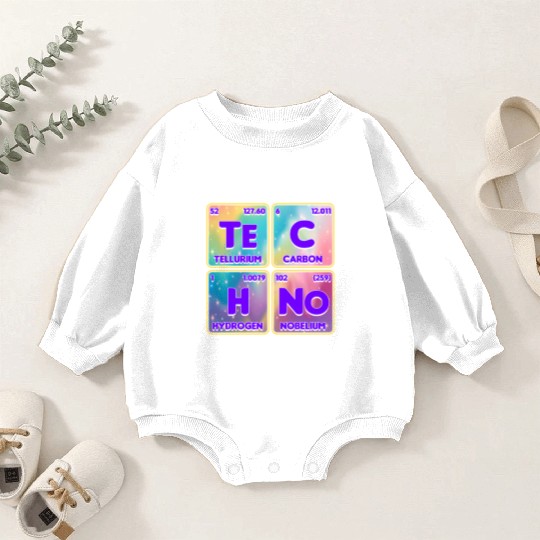 Techno House Party EDM Festival Goa Electro Rave Baby Romper Sweatshirts
