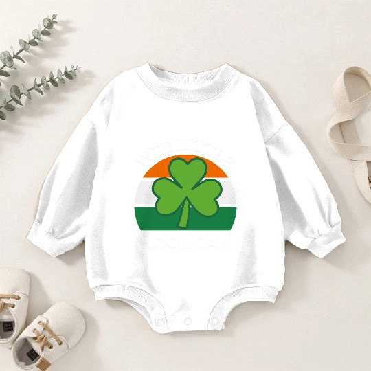 Wee Little Hooligan Great Saint Patrick Day Gift Baby Romper Sweatshirts