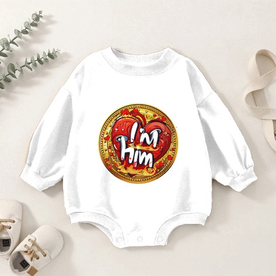 Im him Baby Romper Sweatshirts