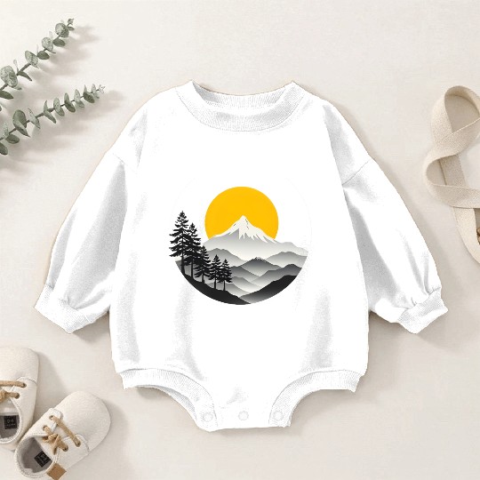 road trip Baby Romper Sweatshirts