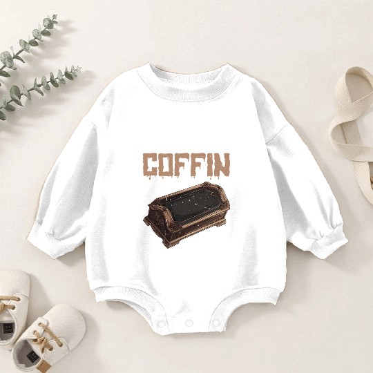 I Left My Coffin For This 2 Baby Romper Sweatshirts