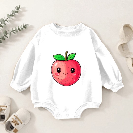 Happy little apple Baby Romper Sweatshirts