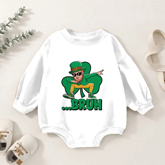Irish Drinking Team Baby Romper Sweatshirts St. Paddy's Day Meme