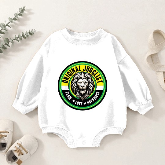 ORIGINAL JUNGLIST LION Baby Romper Sweatshirts