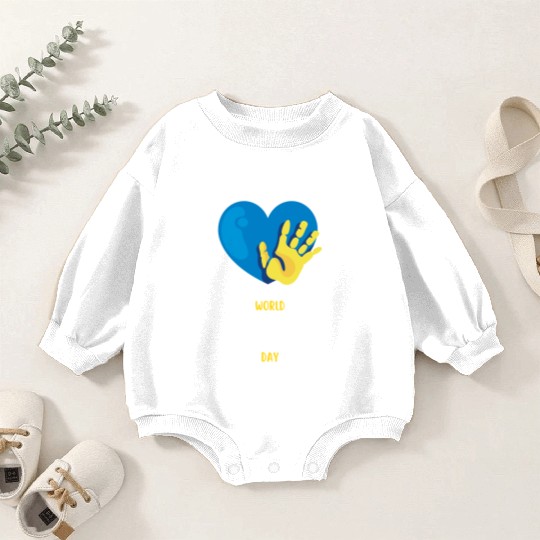 World Down Syndrome Awareness Men Women Kids Baby Romper Sweatshirts