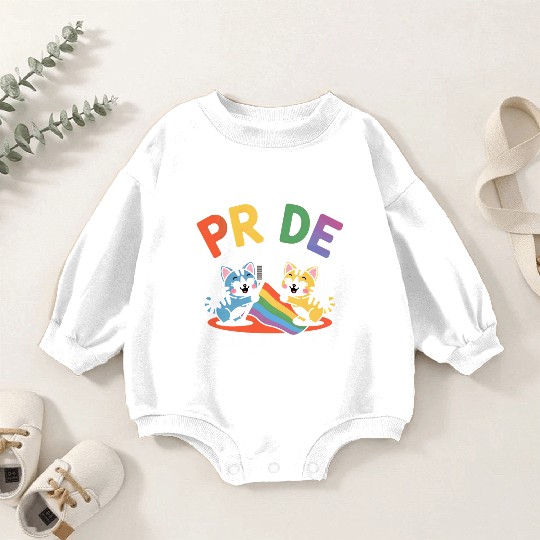 Pride Month Philadelphia City Pennsylvania USA Rai Baby Romper Sweatshirts