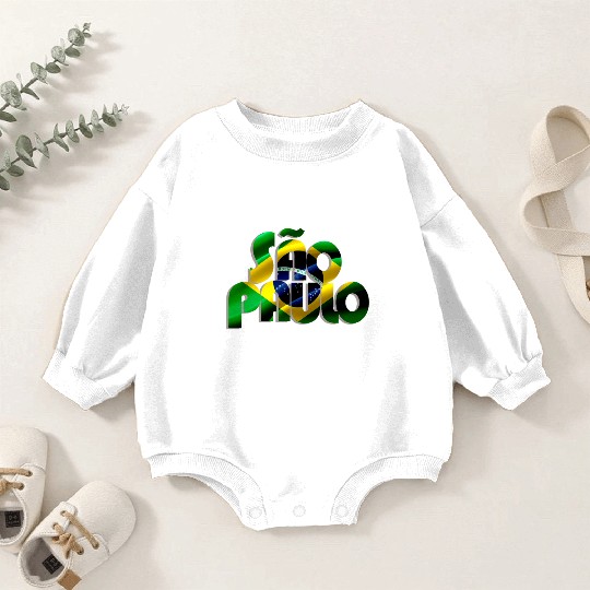 Sao Paulo Baby Romper Sweatshirts