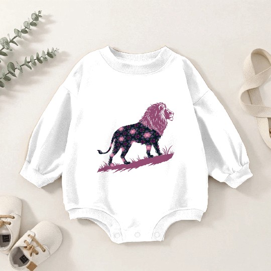 Star of David Pattern 20 Lion of Judah Baby Romper Sweatshirts