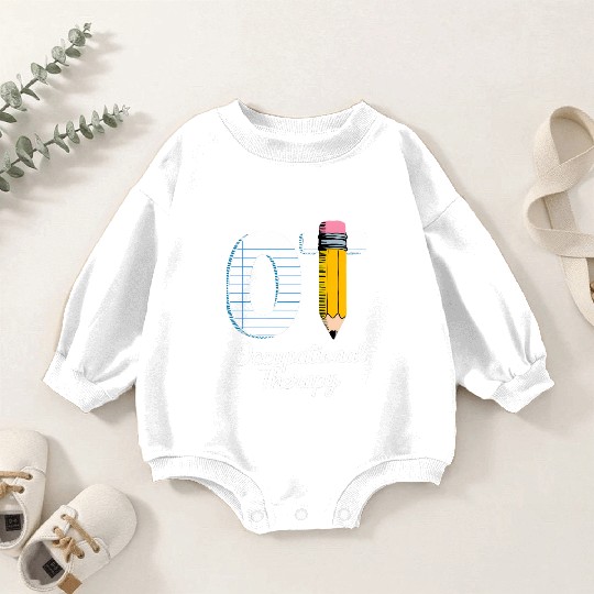 Pediatric Occupational Therapy Cute Pencil Back Baby Romper Sweatshirts