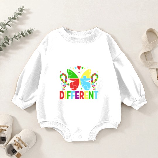 It’s OK to Be Different Autism Awareness Butterfly Baby Romper Sweatshirts