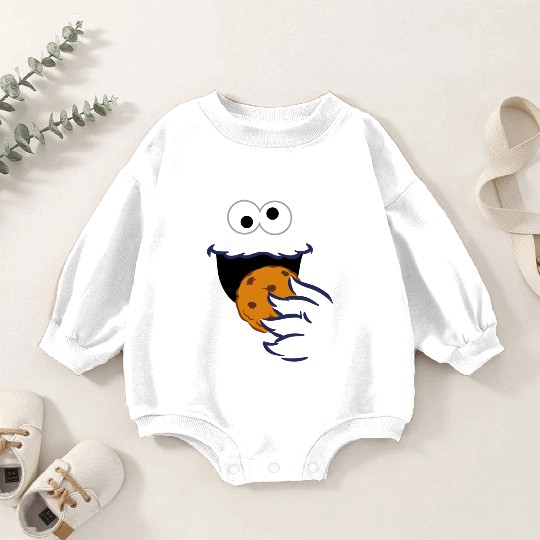 Sesame Street Costume Design Cookie Monster Baby Romper Sweatshirts